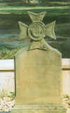 The Headstone of Major the Hon. Barrington Reynolds Pellew at Dilkusha, Lucknow, India.